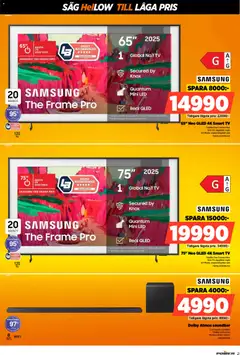 Power erbjudanden - Förhandsvisning av reklamblad från butik Power aktuell från 16.03.2026 | Sida: 21 | Produkter: Såg, Smart tv, Tv, Wifi
