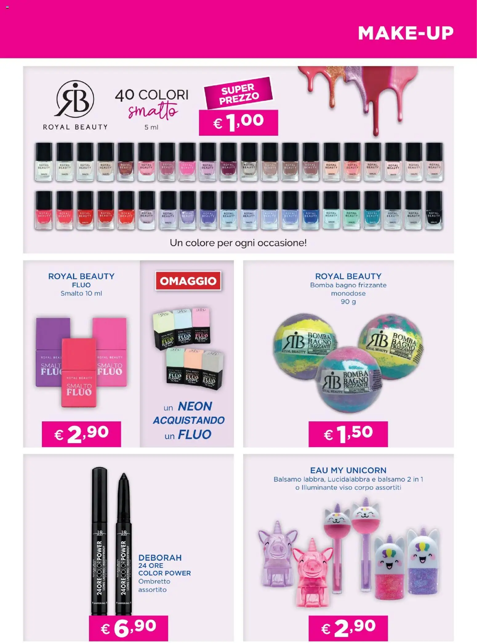 Volantino Acqua e Sapone del 22.12.2025 | Pagina: 3 | Prodotti: Illuminante, Lucidalabbra, Bomba bagno, Bagno