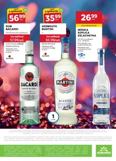 Pogląd oferty "Stokrotka Gazetka - Oferta alkoholowa" - ważna od 29.01.2026 | Strona: 17 | Produkty: Martini, Stokrotka, Alkohol, Wódka