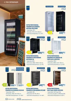 Pré-visualização Makro -  Equipamento de cozinha e serviço de mesa - Catálogo 2025 válido de 03.03.2025 | Página: 4 | Produtos: Porta, Frigorífico