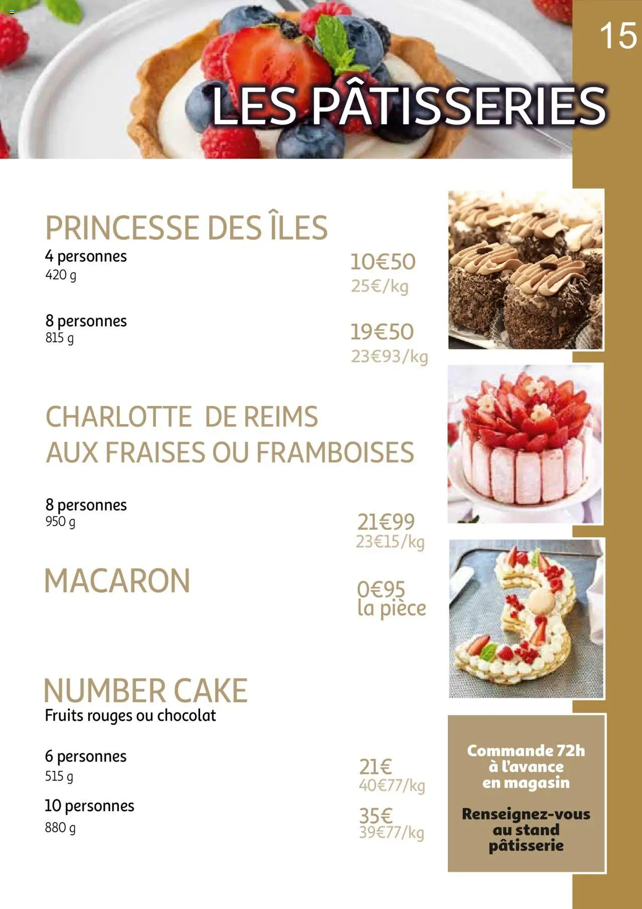  | Pagina: 15 | Producten: Cake, La