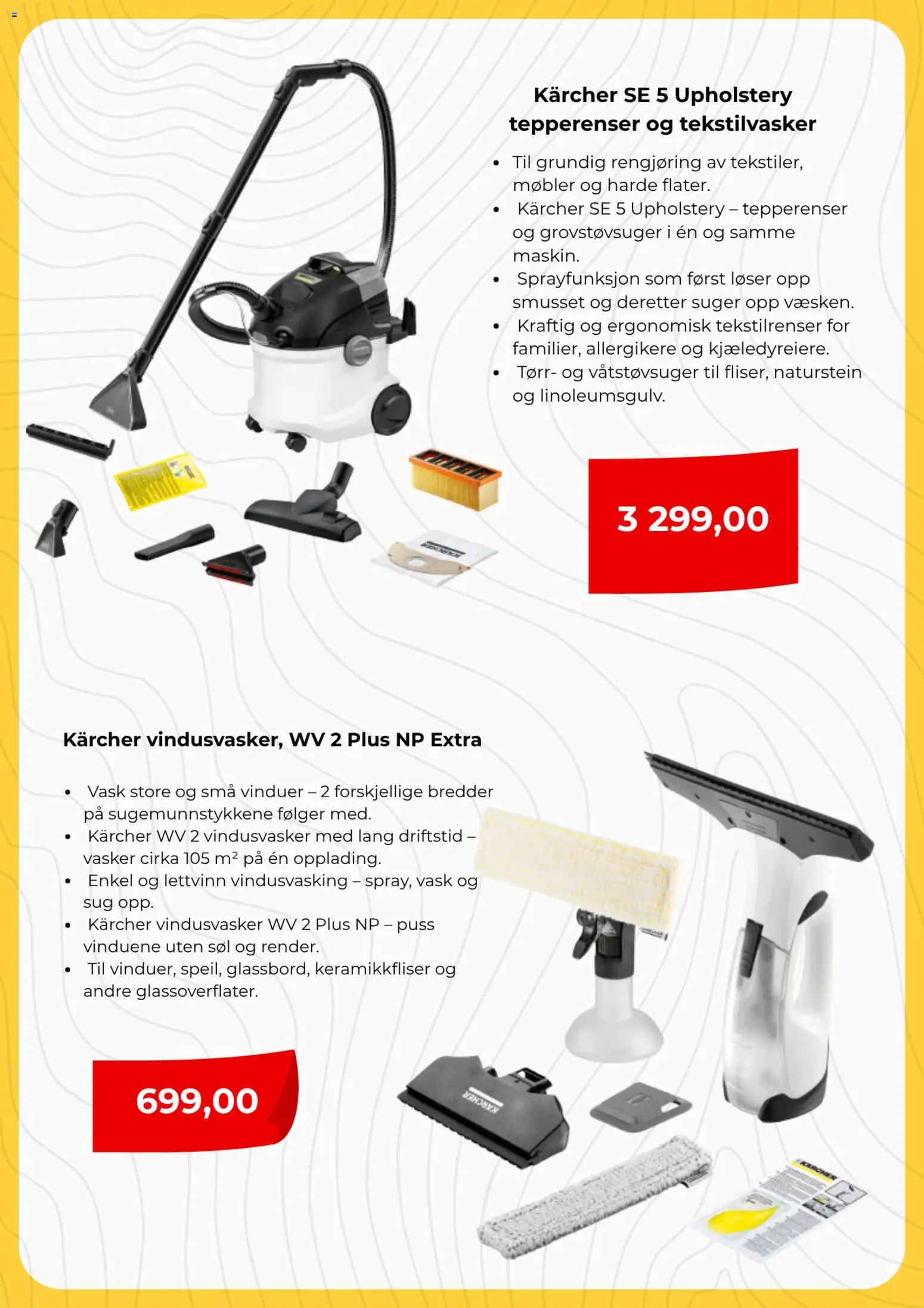 {H1} | Side: 2 | Produkter: Vindusvasker, Vask