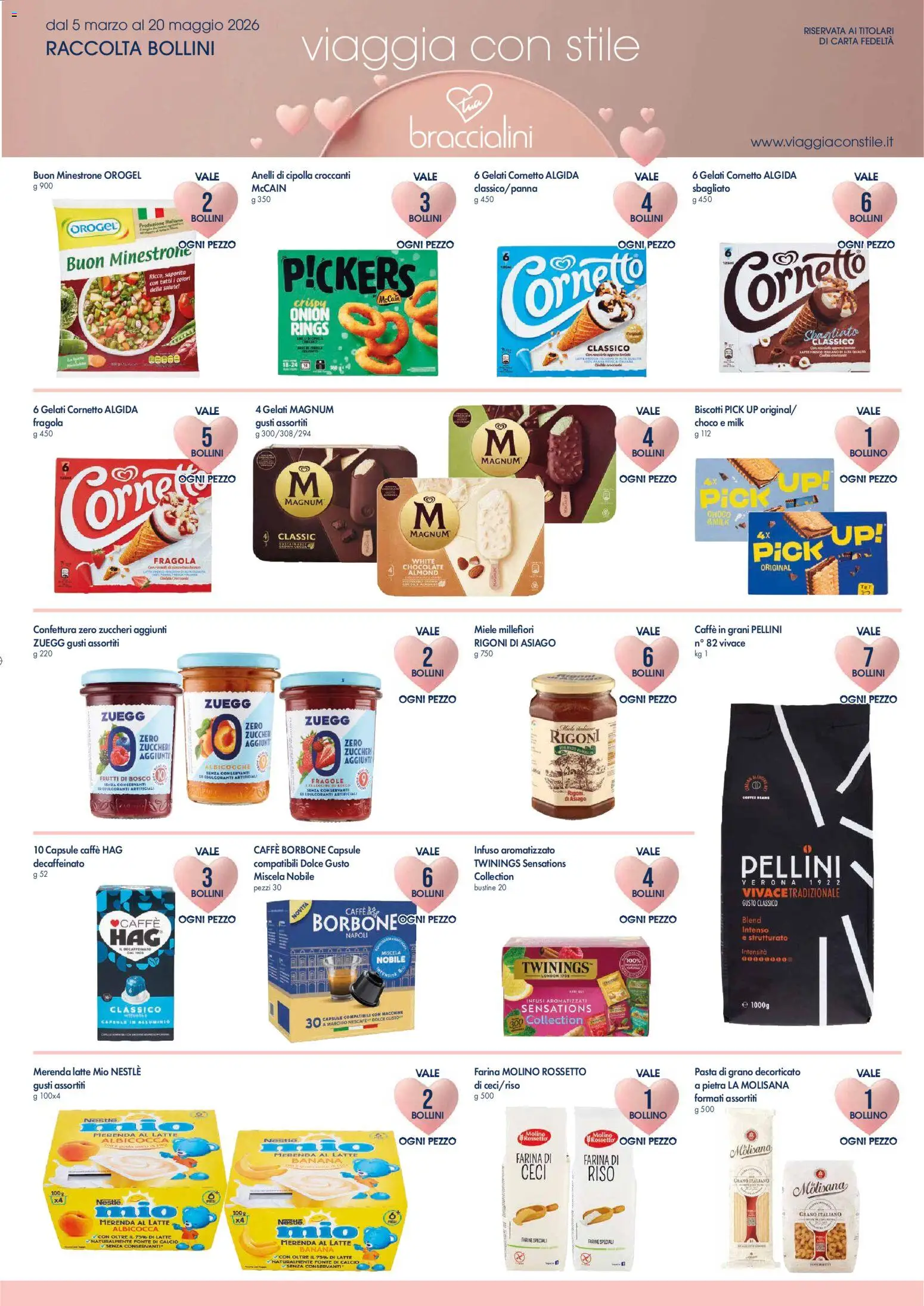 Volantino Galassia del 12.03.2026 | Pagina: 4 | Prodotti: Caffè, Riso, Fragole, Caffè in grani