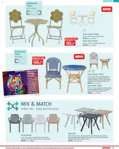 Bauhaus - Katalog - Pregled kataloga iz trgovine Bauhaus, vrijedi od 23.03.2026 | Stranica: 31 | Proizvodi: Stolić, Stolica, Svjetiljka, Vrtni stolić