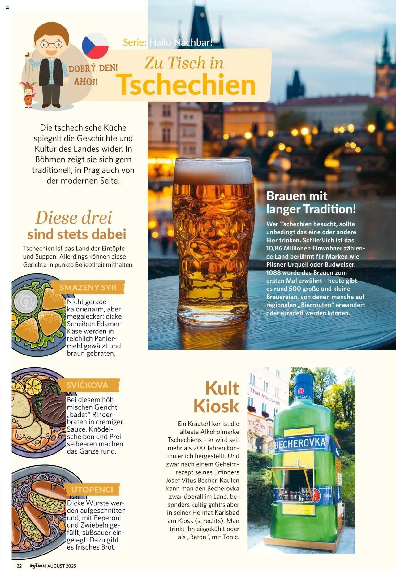 Famila Nordwest - myTime August 2025 - gültig ab dem 01.08.2025 | Seite: 22 | Produkte: Mehl, Küche, Edamer, Pilsner urquell