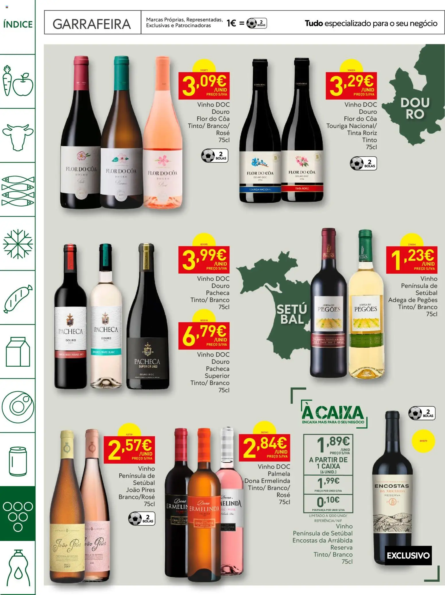 Recheio Horeca │ válido de 28.04.2026 | Página: 32 | Produtos: Tinta, Caixa, Vinho