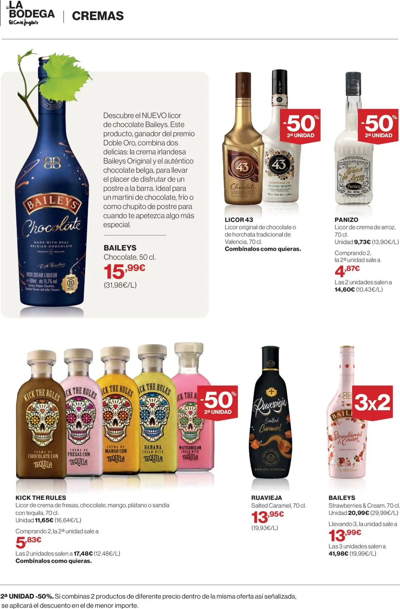 Hipercor catálogo │ válido desde el 02.10.2025 | Página: 28 | Productos: Licor, Chocolate, Fresas, Té