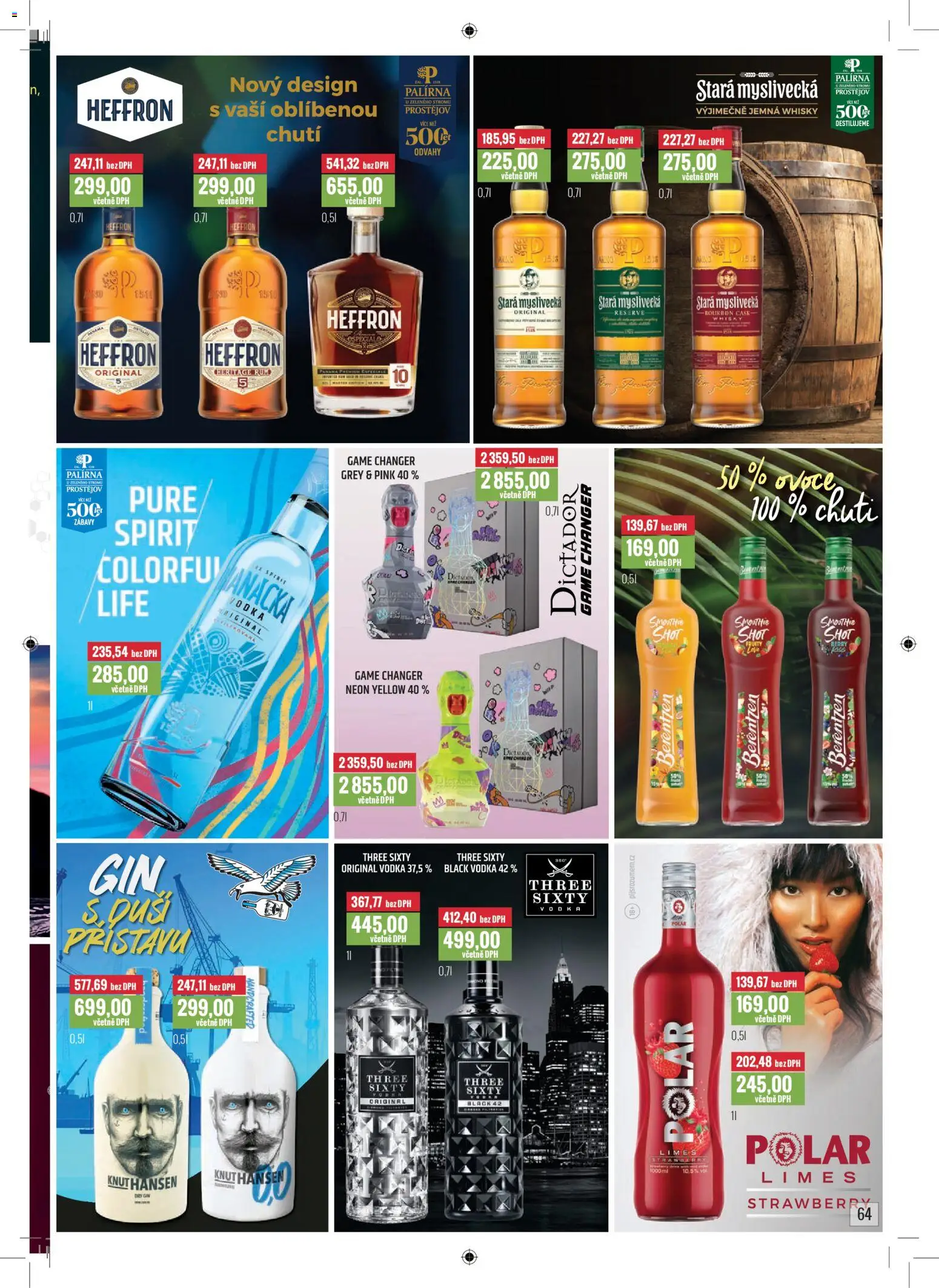 Ratio leták od 01.12.2025 | Strana: 65 | Produkty: Rum, Heffron, Bourbon, Whisky