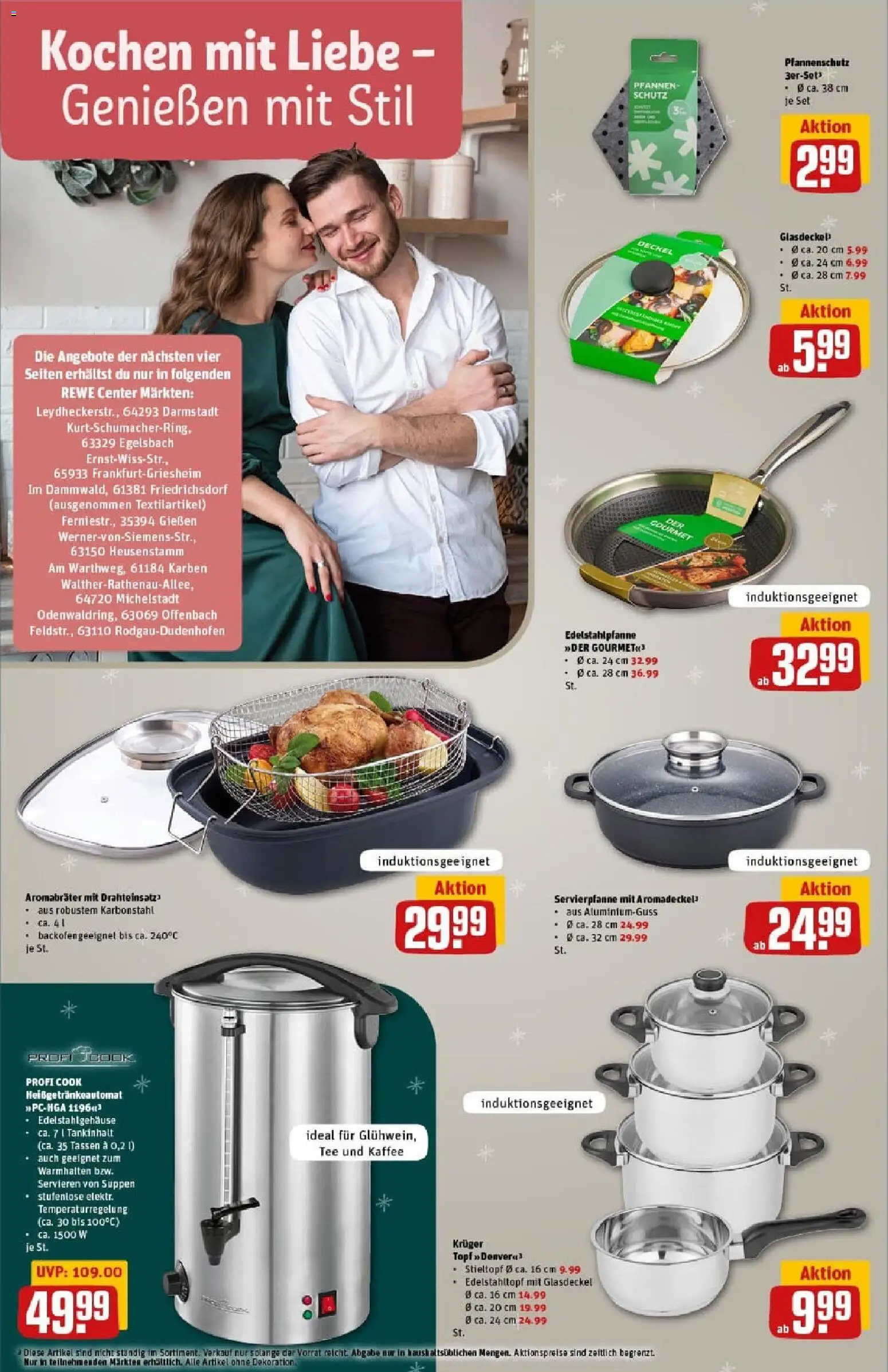 Rewe prospekt Michelstadt	 – gültig ab 26.10.2025 | Seite: 38 | Produkte: Kaffee, Backofen, Tee