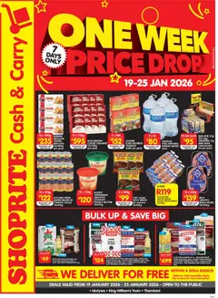Shoprite specials catalogue – valid from 19.01.2026