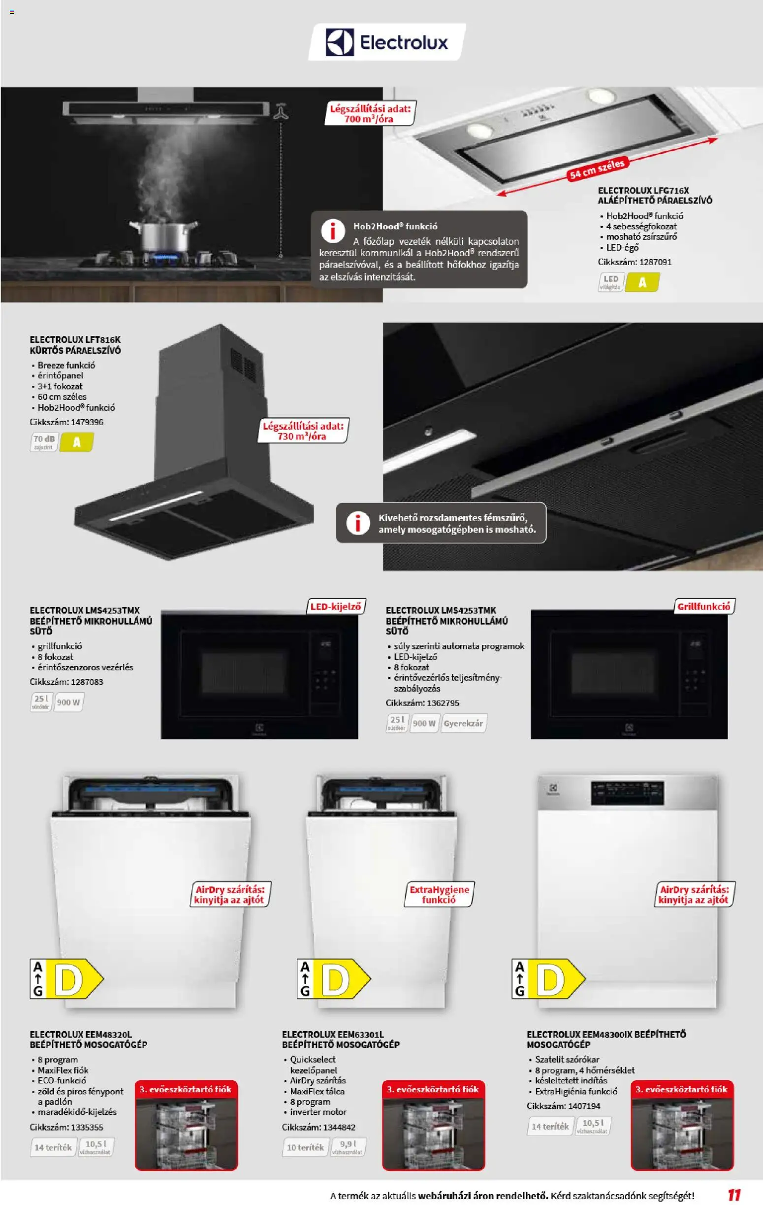 Media Markt akciós ujság - amely érvényes a következő dátumtól: 03.12.2025 | Oldal: 11 | Termékek: Evőeszköztartó, Főzőlap, Mikrohullámú sütő, Mosogatógép