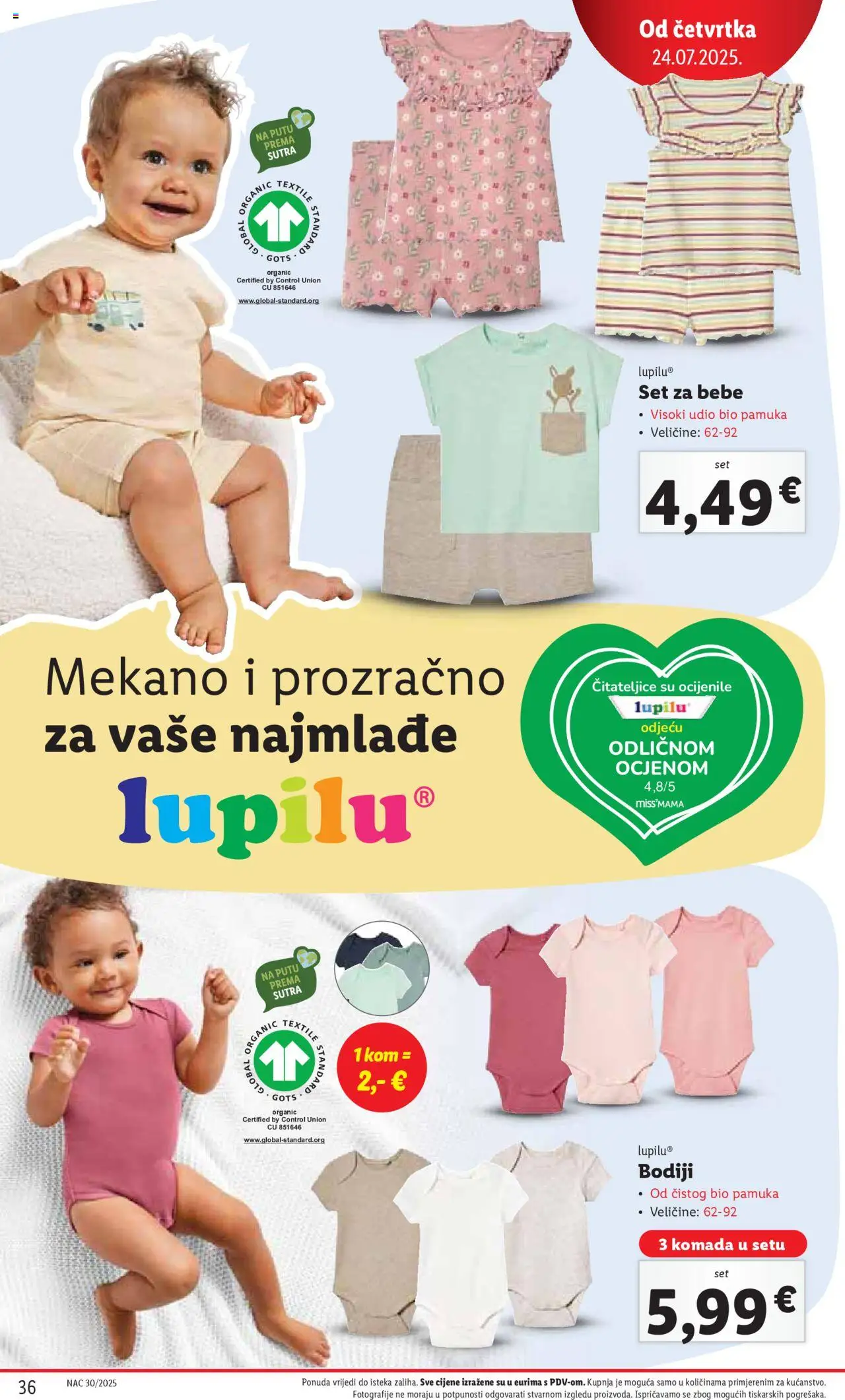 Lidl katalog | vrijedi od 24.07.2025 | Stranica: 36