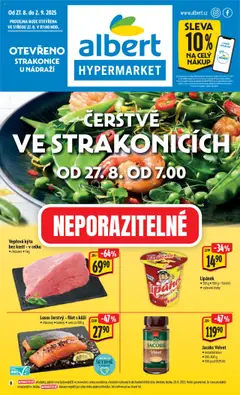 Náhled letáku Albert leták - Strakonice od 27.08.2025