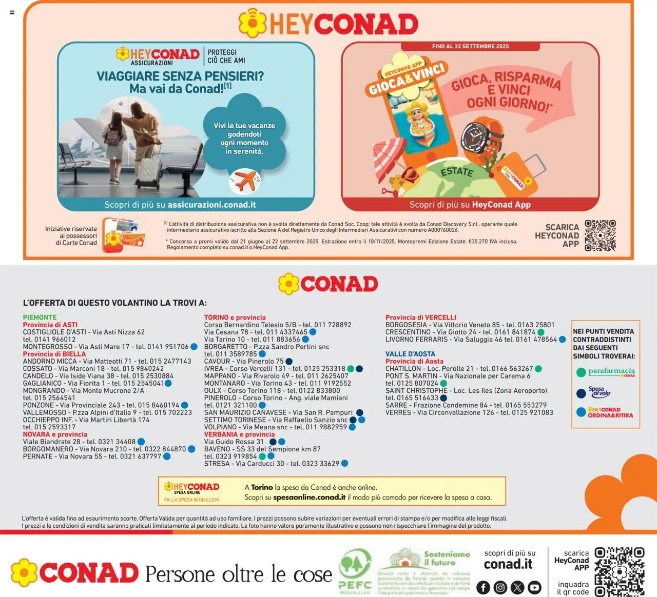 Volantino Conad del 14.08.2025 | Pagina: 24 | Prodotti: Mobile, Stampa