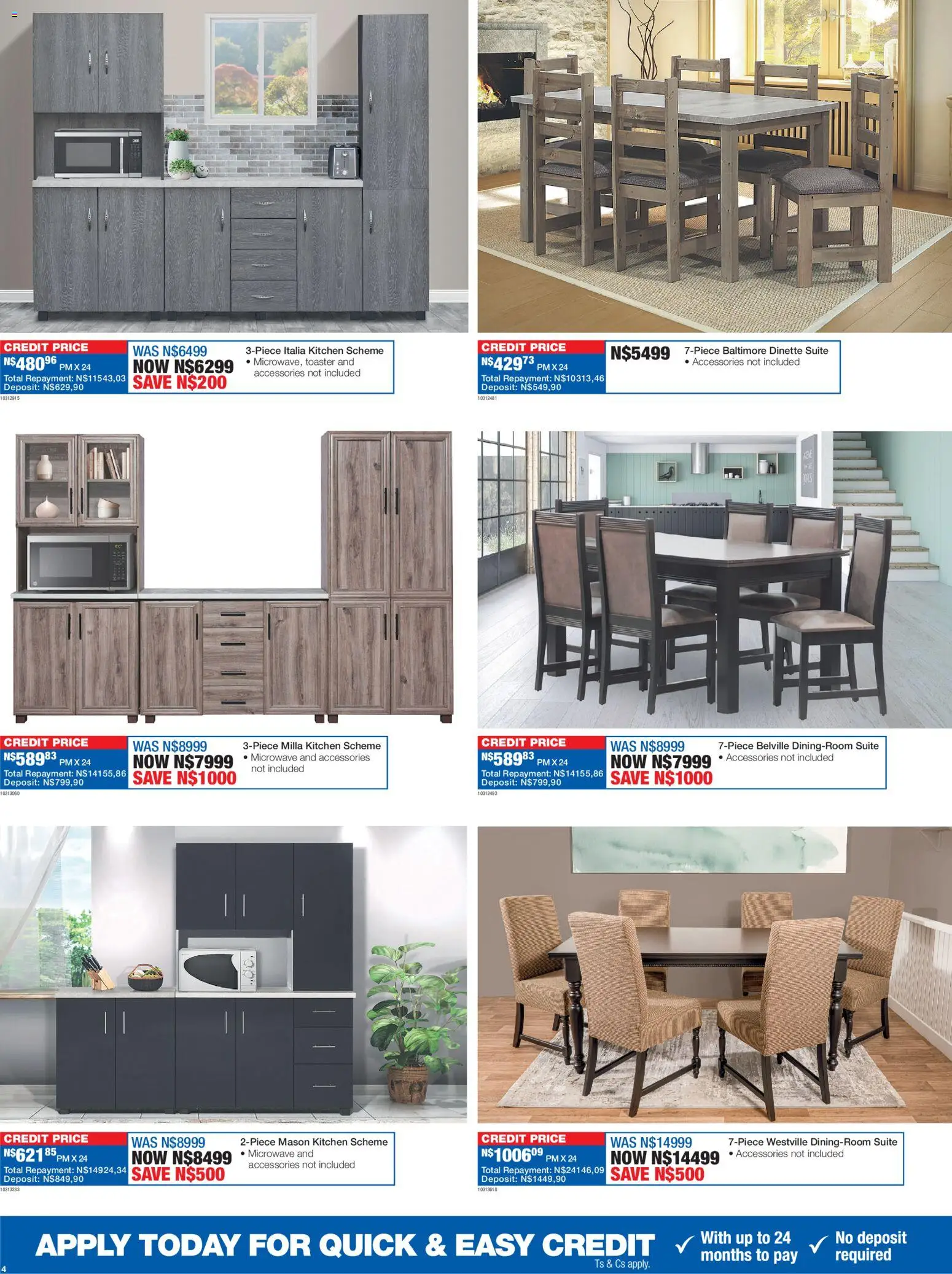 New OK Furniture catalogue – valid from 19.01.2026 | Page: 4 | Products: Toaster, Microwave