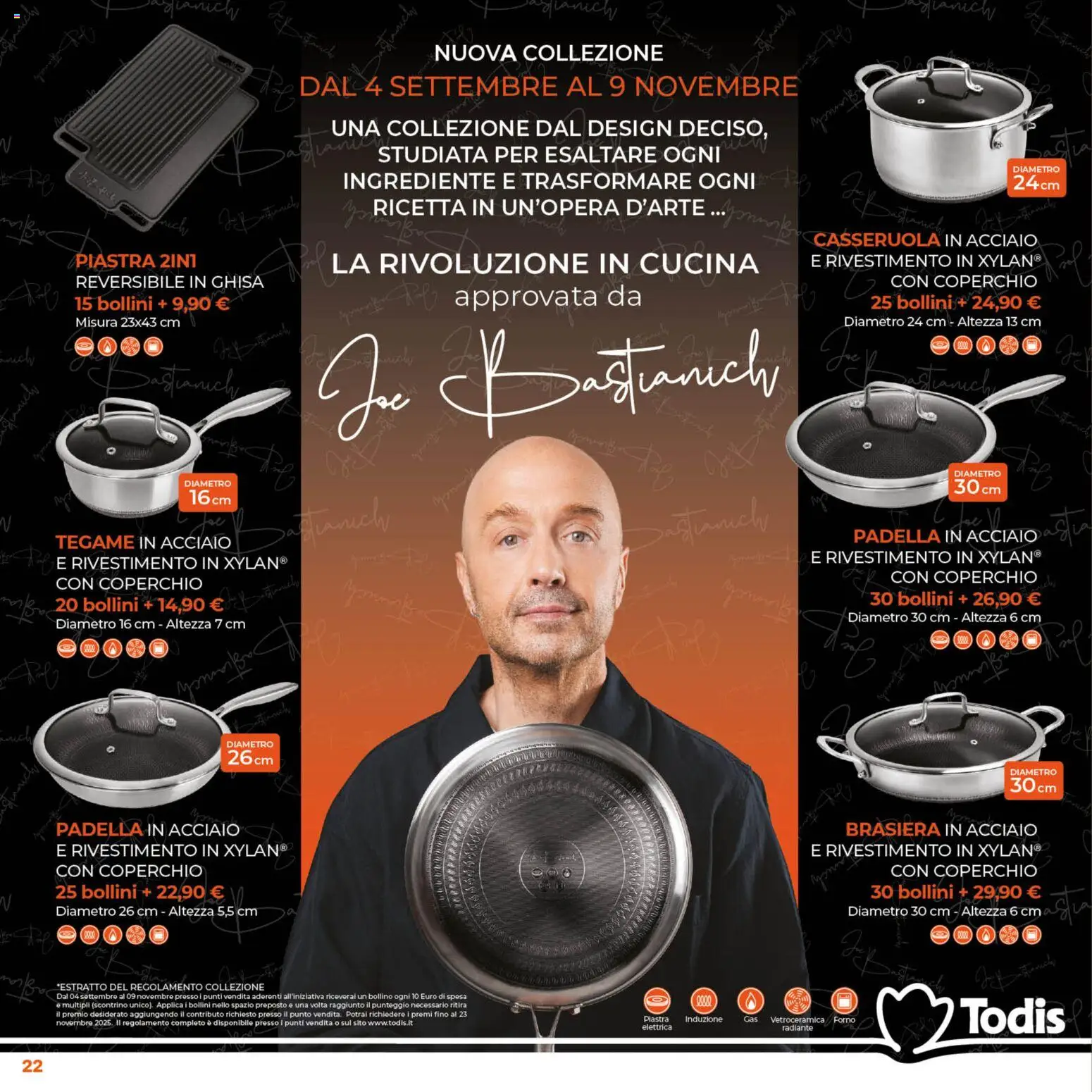 Volantino Todis del 30.10.2025 | Pagina: 22 | Prodotti: Padella, Casseruola