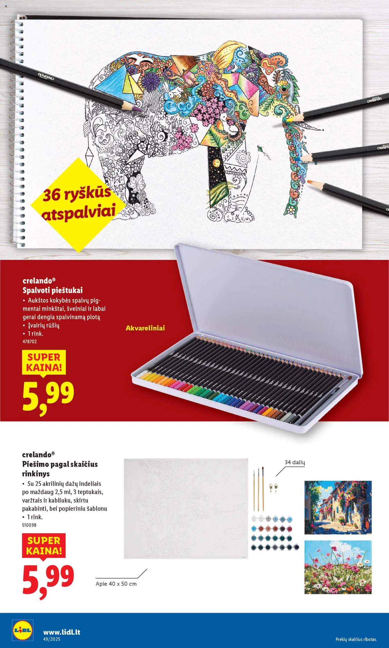 LIDL akcijos nuo 01.12.2025 | Puslapis: 36