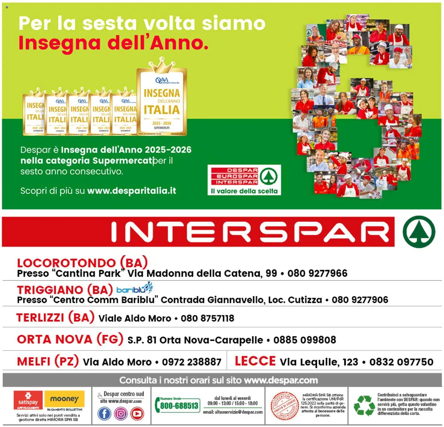 Volantino Interspar del 16.03.2026 | Pagina: 34 | Prodotti: Contenitore