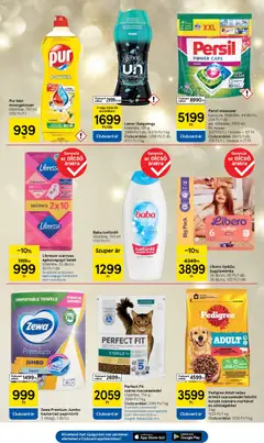 Tesco Szupermarket - Akciós újság  - amely érvényes a következő dátumtól: 06.11.2025 | Oldal: 7 | Termékek: Body, Macskaeledel, Tusfürdő, Mosószer