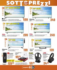 Anteprima del volantino Ipercoop Expert - Torino catalogo valido a partire dal 16.10.2025 | Pagina: 5 | Prodotti: smart TV, Audio, Microfono, Presa