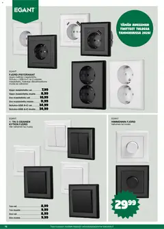 Tokmanni-mainoslehti voimassa 01.11.2025 alkaen | Sivu: 16 | Tuotteet: USB, Pistorasia, Himmennin