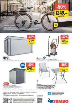 Jumbo aktionen ab 12.03.2026 gültig | Seite: 28 | Produkte: Tisch, Stuhl, Rasenmäher, Bosch