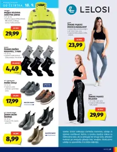 Novi Hofer katalog ponudbe – veljaven od 11.09.2025 | Stran: 27 | Izdelki: Pajkice, Škornji, Kos, Jakna