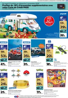 Carrefour - Prévisualisation de Carrefour prospectus valide à partir de 21.10.2025 | Page: 5 | Produits: Câble, USB, Playmobil, Jeux