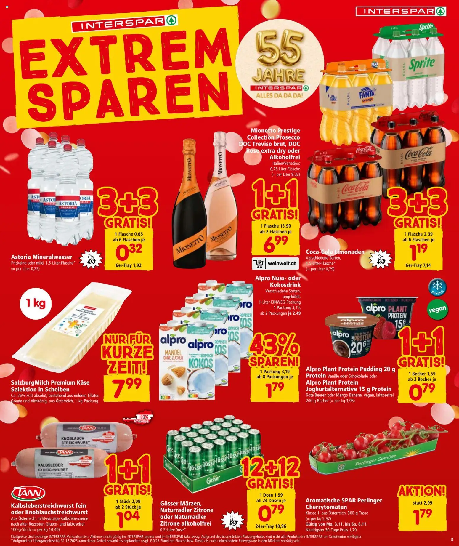 Interspar Black Friday gültig ab 06.11.2025 | Seite: 3 | Produkte: Gemüse, Zucker, Zitrone, Mango