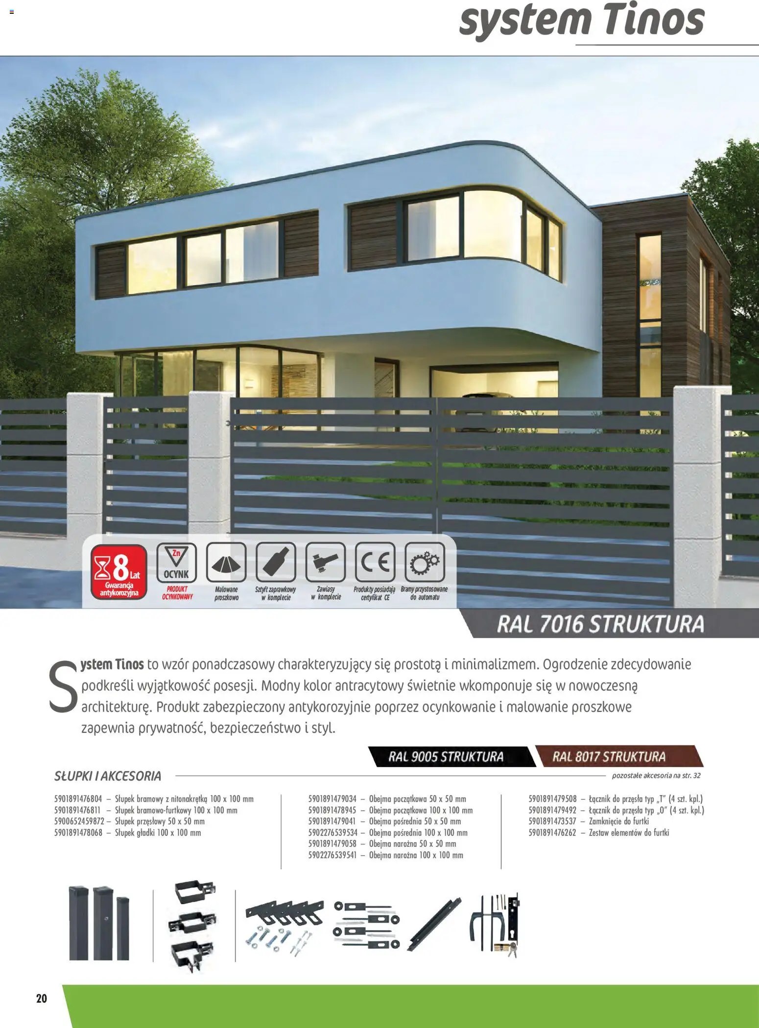 Leroy Merlin gazetka - Ogrodzenia Polbram od 09.03.2026 | Strona: 20