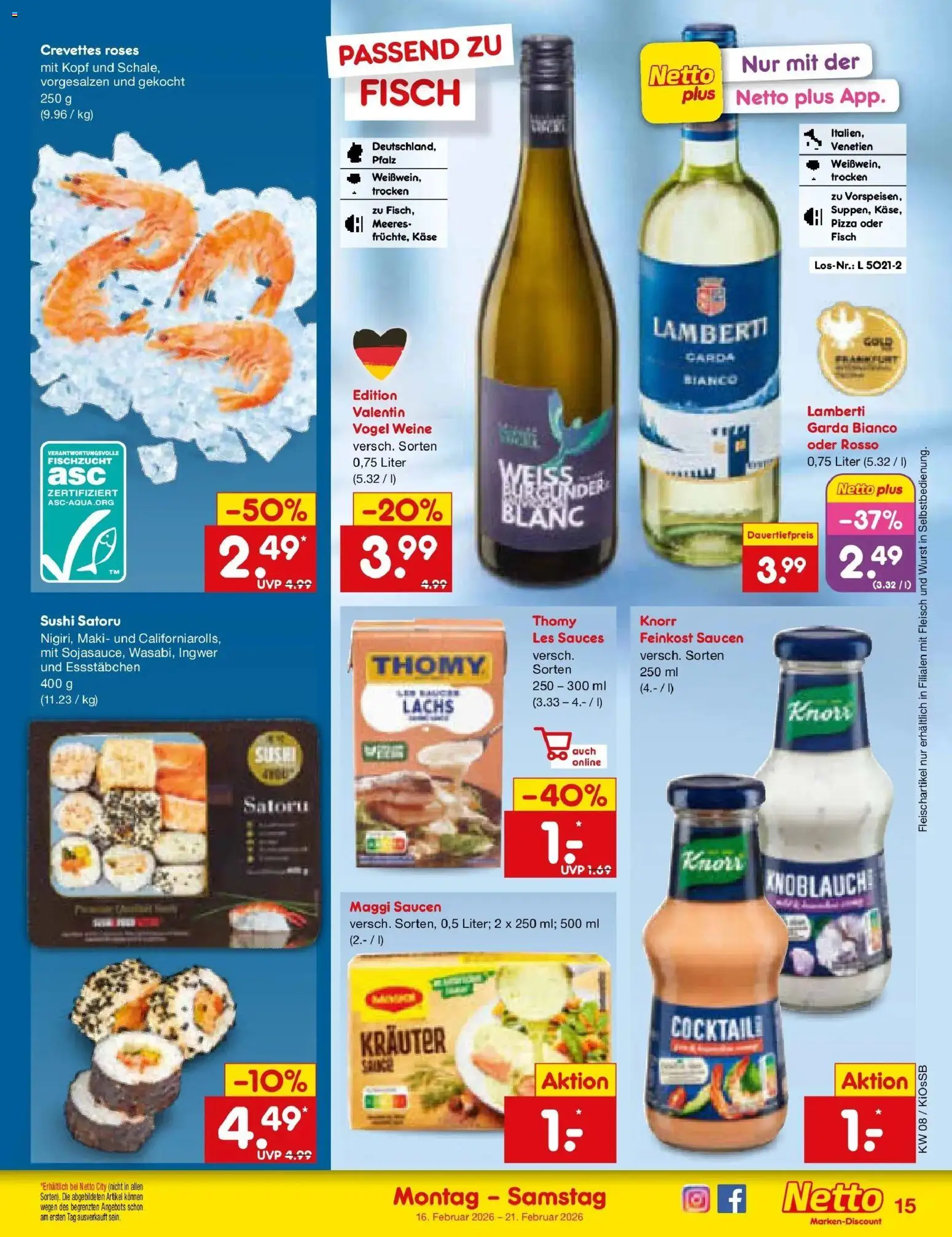 Netto Marken-Discount - Netto: Wochenangebote – gültig ab 15.02.2026 | Seite: 17