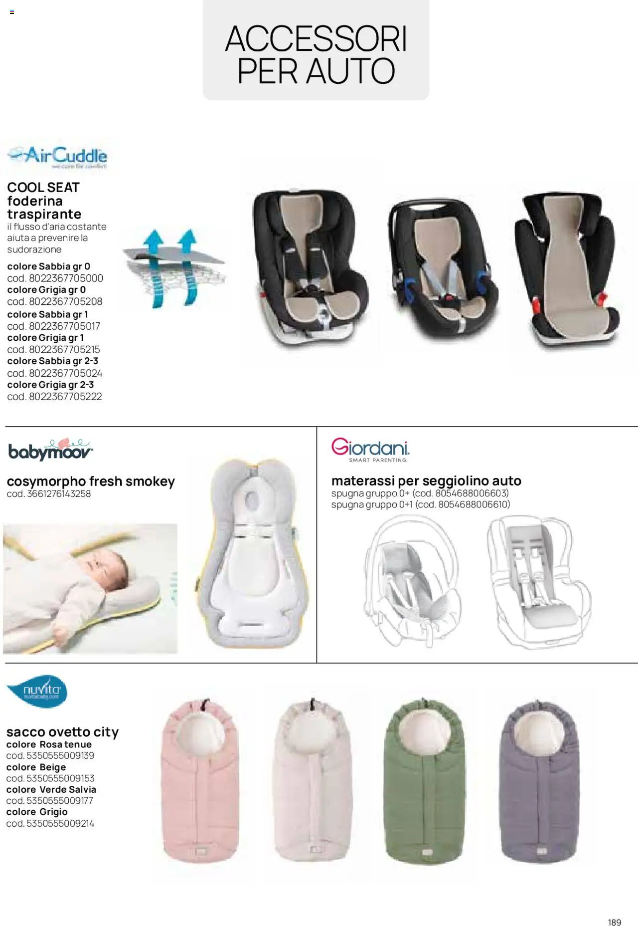 Volantino Prenatal del 01.01.2025 | Pagina: 68 | Prodotti: Spugna, Seggiolino
