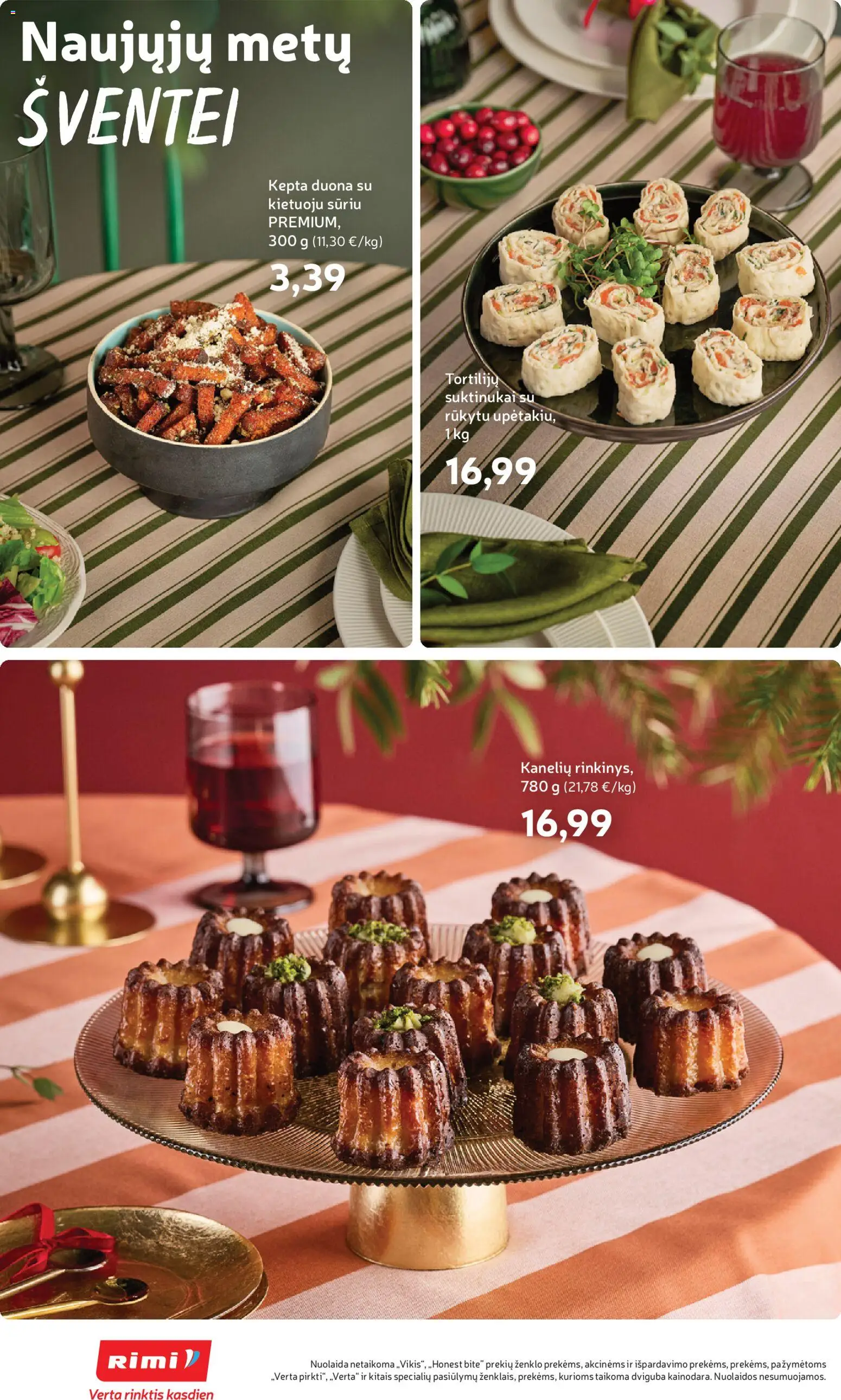 Rimi akcijos nuo 29.12.2025 | Puslapis: 2 | Prekių: Duona