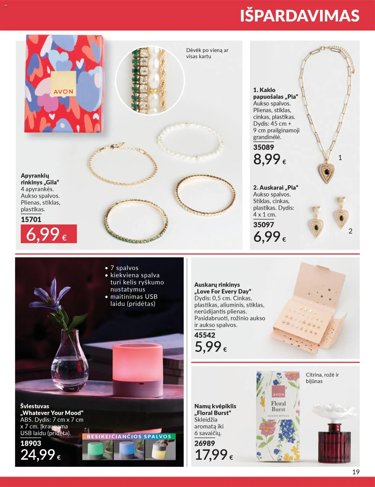 AVON akcijos nuo 01.02.2026 | Puslapis: 19 | Prekių: USB