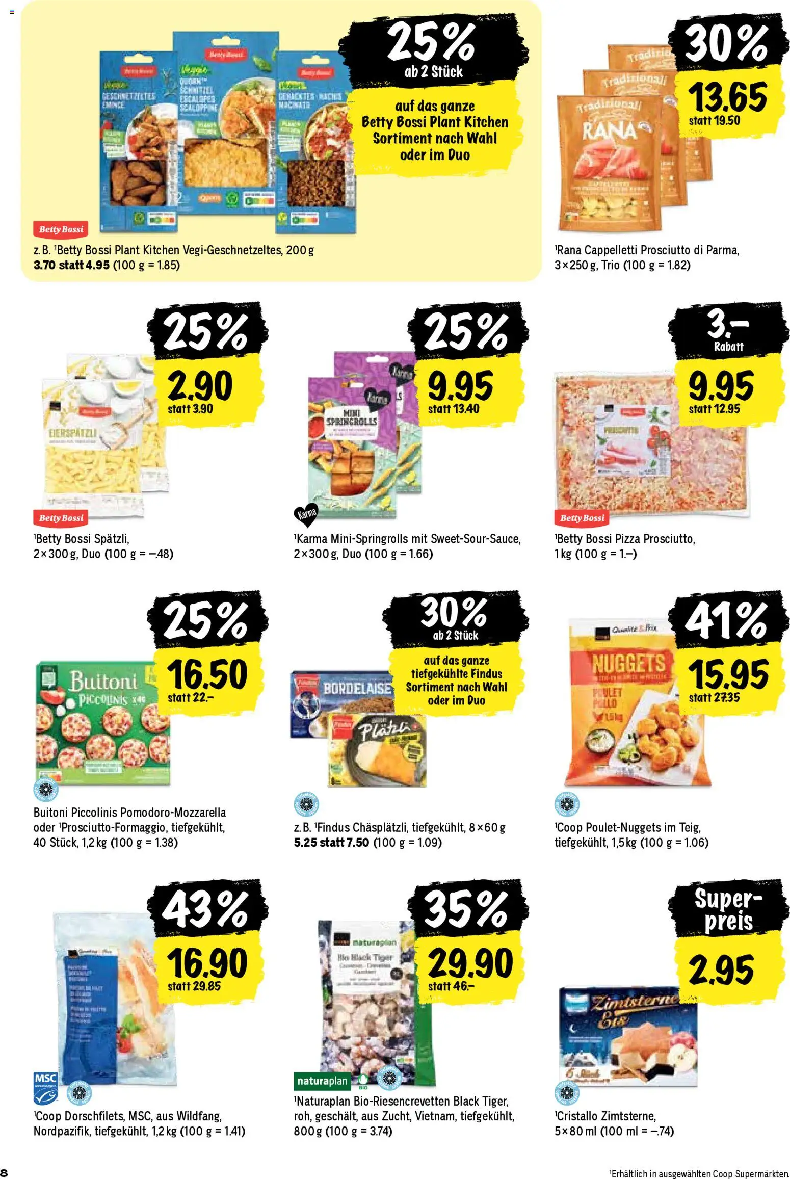 Coop - Black Friday – gültig ab 27.11.2025 | Seite: 8 | Produkte: Pizza