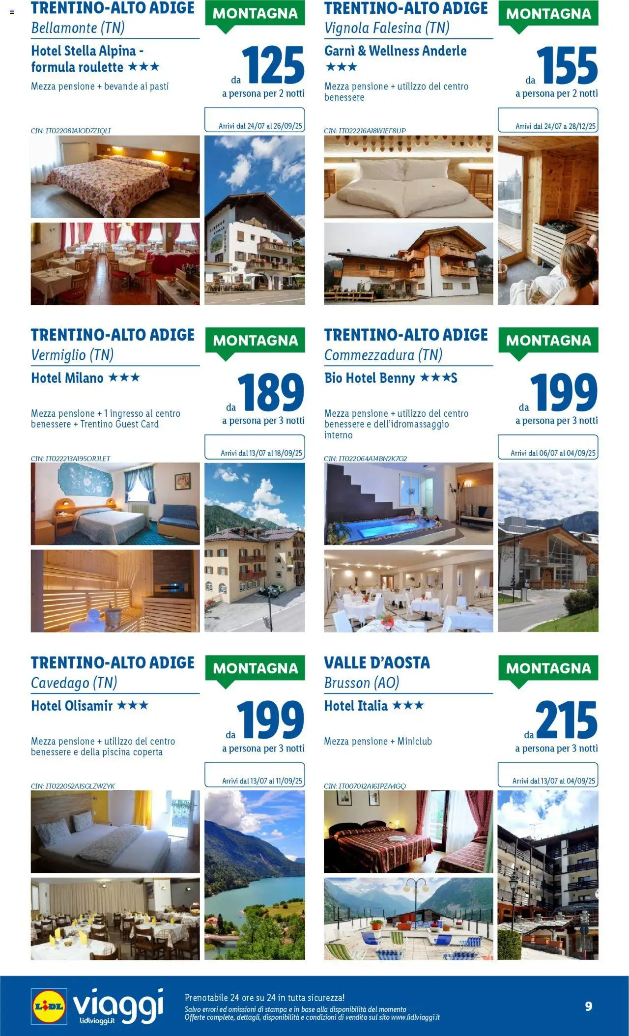 Volantino Lidl del 03.07.2025 | Pagina: 9 | Prodotti: Piscina, Stampa, Coperta