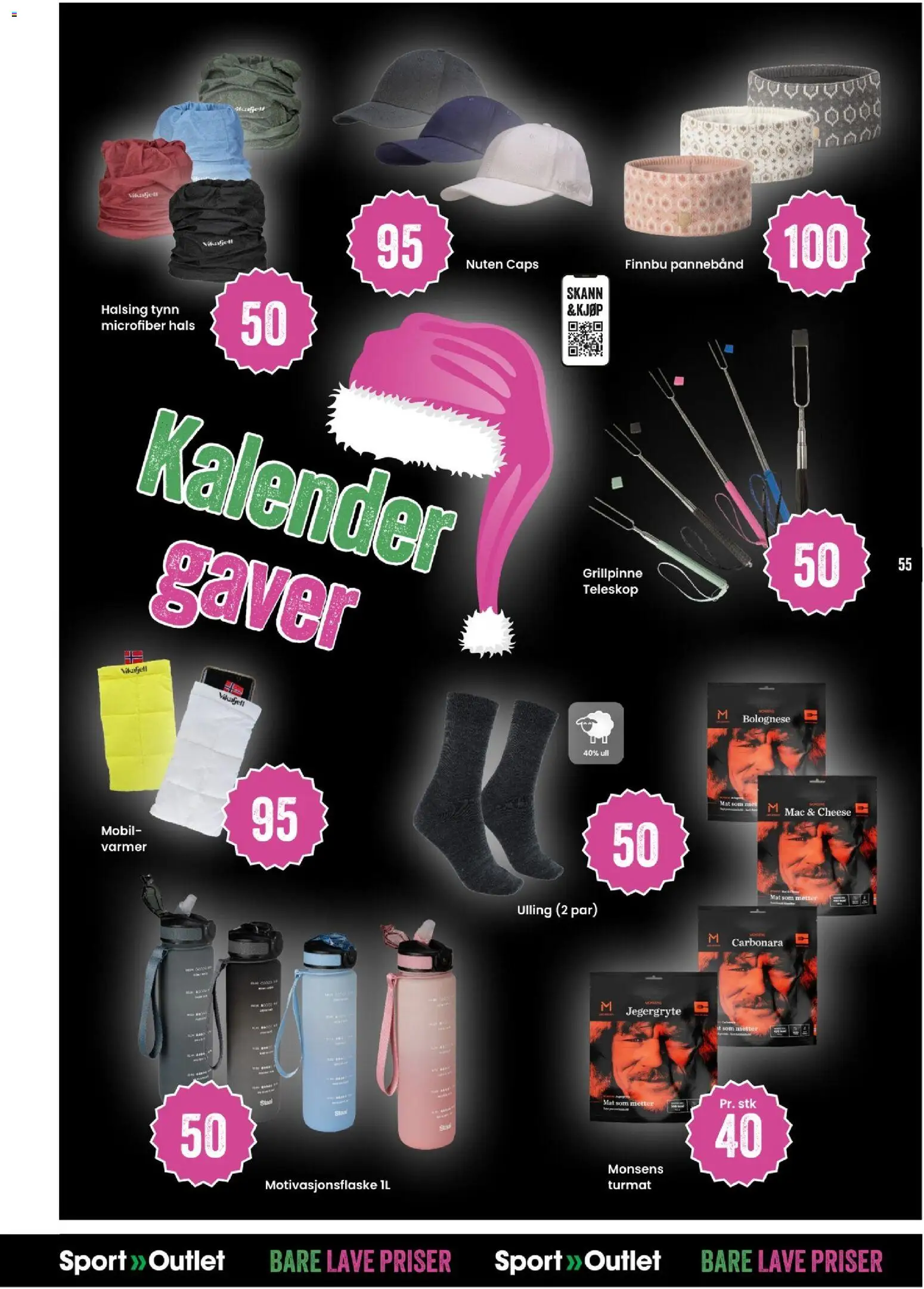 {H1} | Side: 55 | Produkter: Caps, Pannebånd