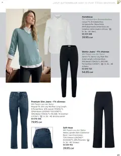 Tchibo Aktionen Herbst ab 24.09.2025 gültig | Seite: 89 | Produkte: Jeans, Hemdbluse