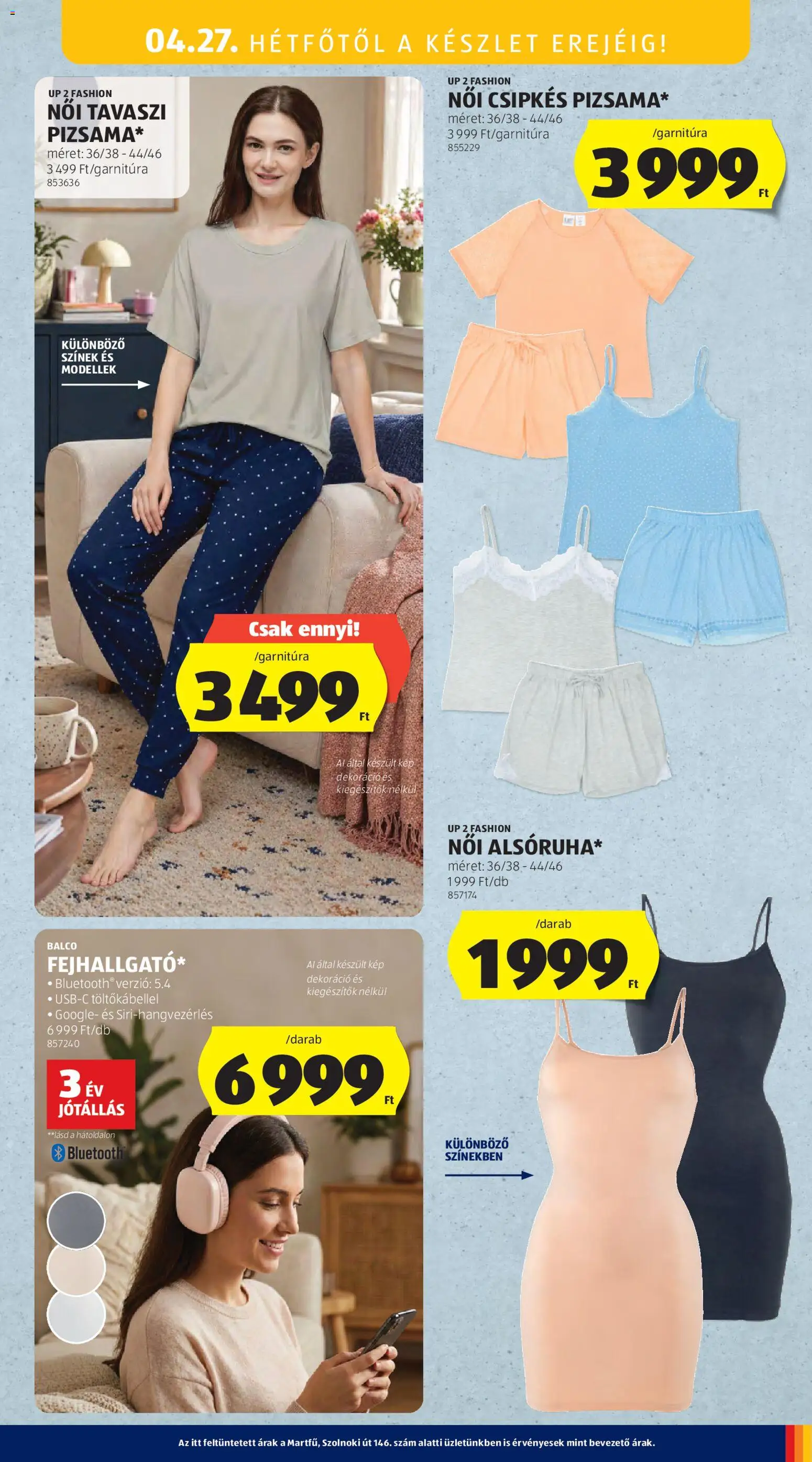 Aldi akciós ujság - amely érvényes a következő dátumtól: 23.04.2026 | Oldal: 53 | Termékek: Dekoráció