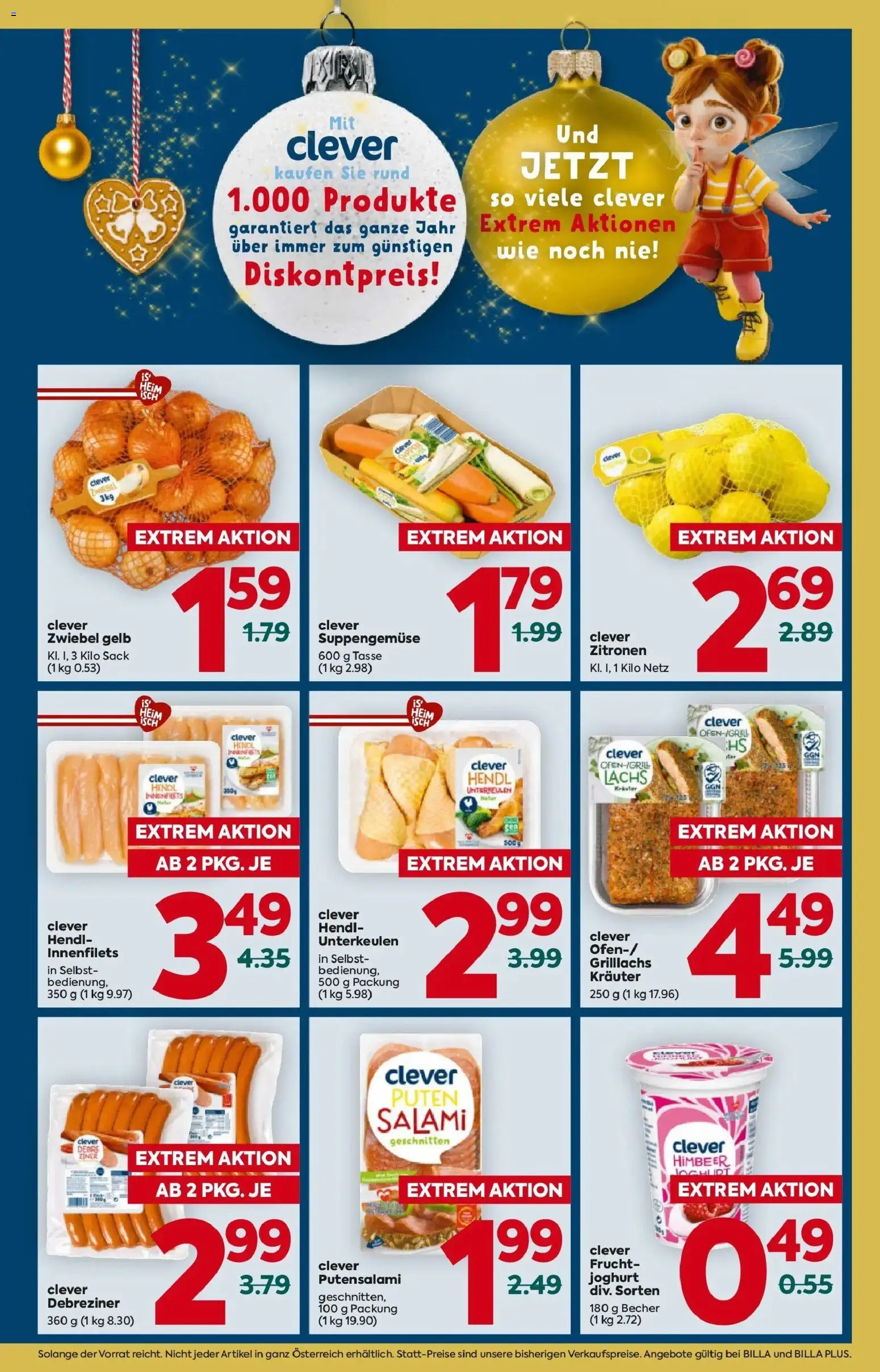 Billa Flugblatt - Maria Rain, Patergassen, Villach gültig ab 13.11.2025 | Seite: 3 | Produkte: Joghurt, Salami