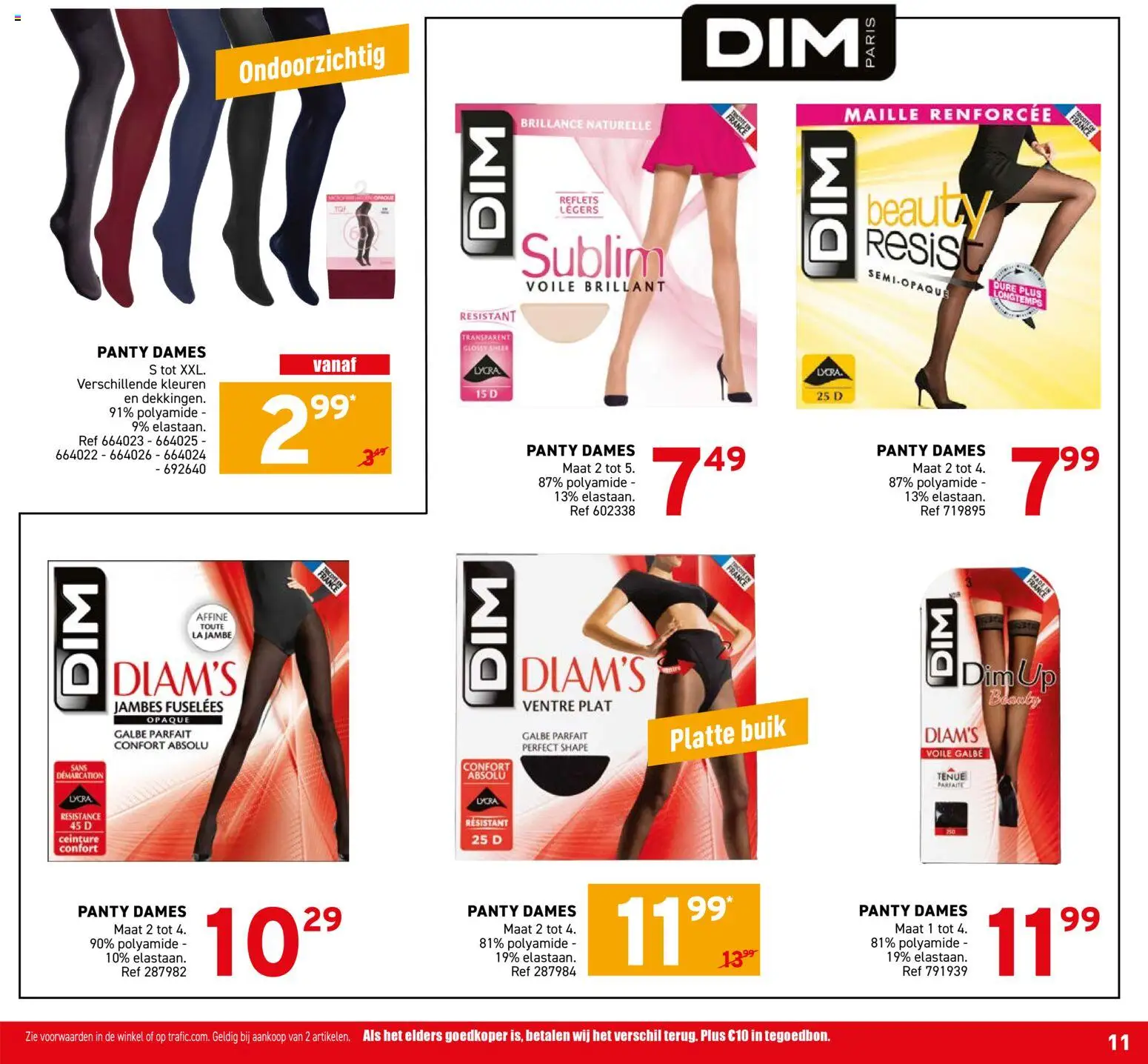 {H1} | Pagina: 31 | Producten: La, Panty