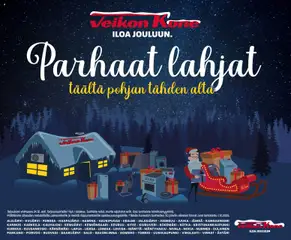 Veikon Kone-mainoslehti voimassa 08.12.2025 alkaen