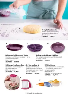 Anteprima del volantino Volantino Tupperware	 valido a partire dal 01.11.2025 | Pagina: 9 | Prodotti: Zucchero, Farina, Torta, Silicone