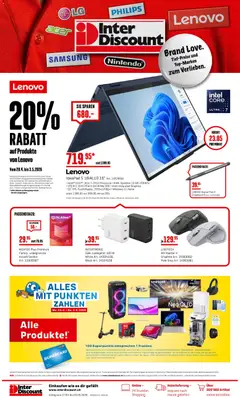 Interdiscount aktionen 20% Rabatt ab 27.04.2026 gültig