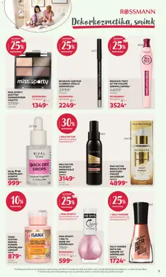 RIVAL ME KÖRÖMLAKK-SZÁRÍTÓ CSEPPEK¹, Körömlakk-szárító cseppek - amely érvényes a következő dátumtól: 02.02.2026 | Oldal: 5