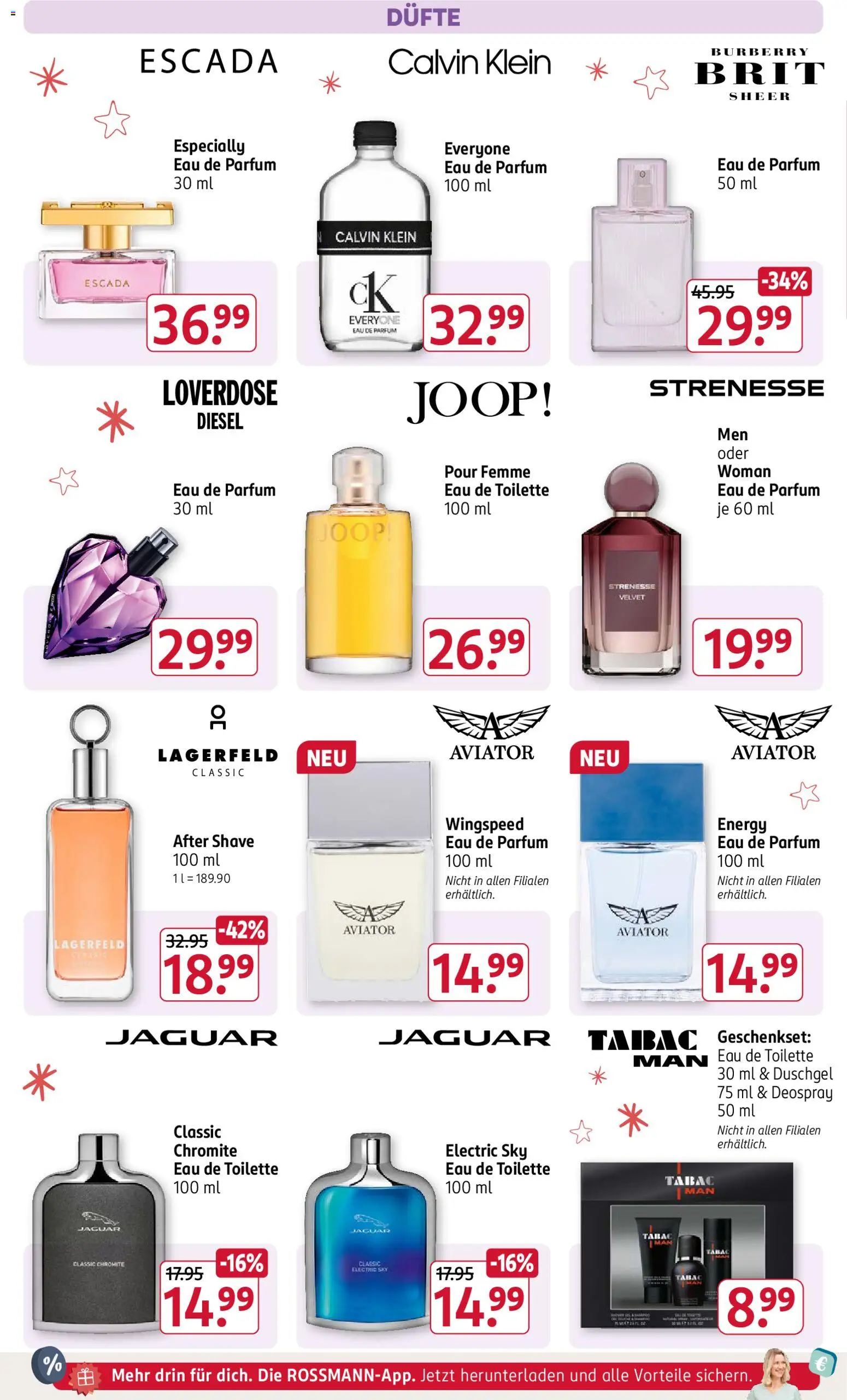 Rossmann Prospekt 	 – gültig ab 01.12.2025 | Seite: 6 | Produkte: Toilette, Eau de Toilette, Duschgel, Deospray
