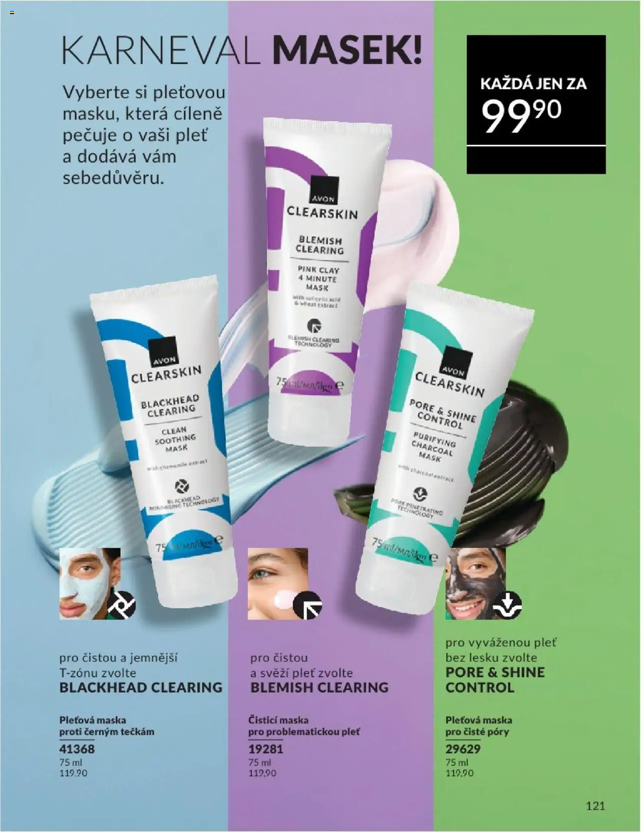 Avon katalog 8/2025 od 01.08.2025 | Strana: 121 | Produkty: Pleťová maska, Maska