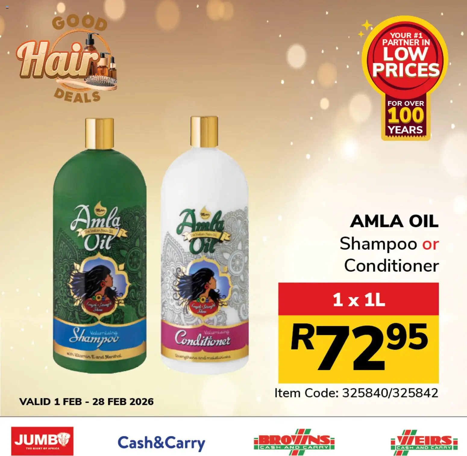 New Jumbo catalogue – valid from 01.02.2026 | Page: 1 | Products: Art, Oil, Shampoo, Conditioner