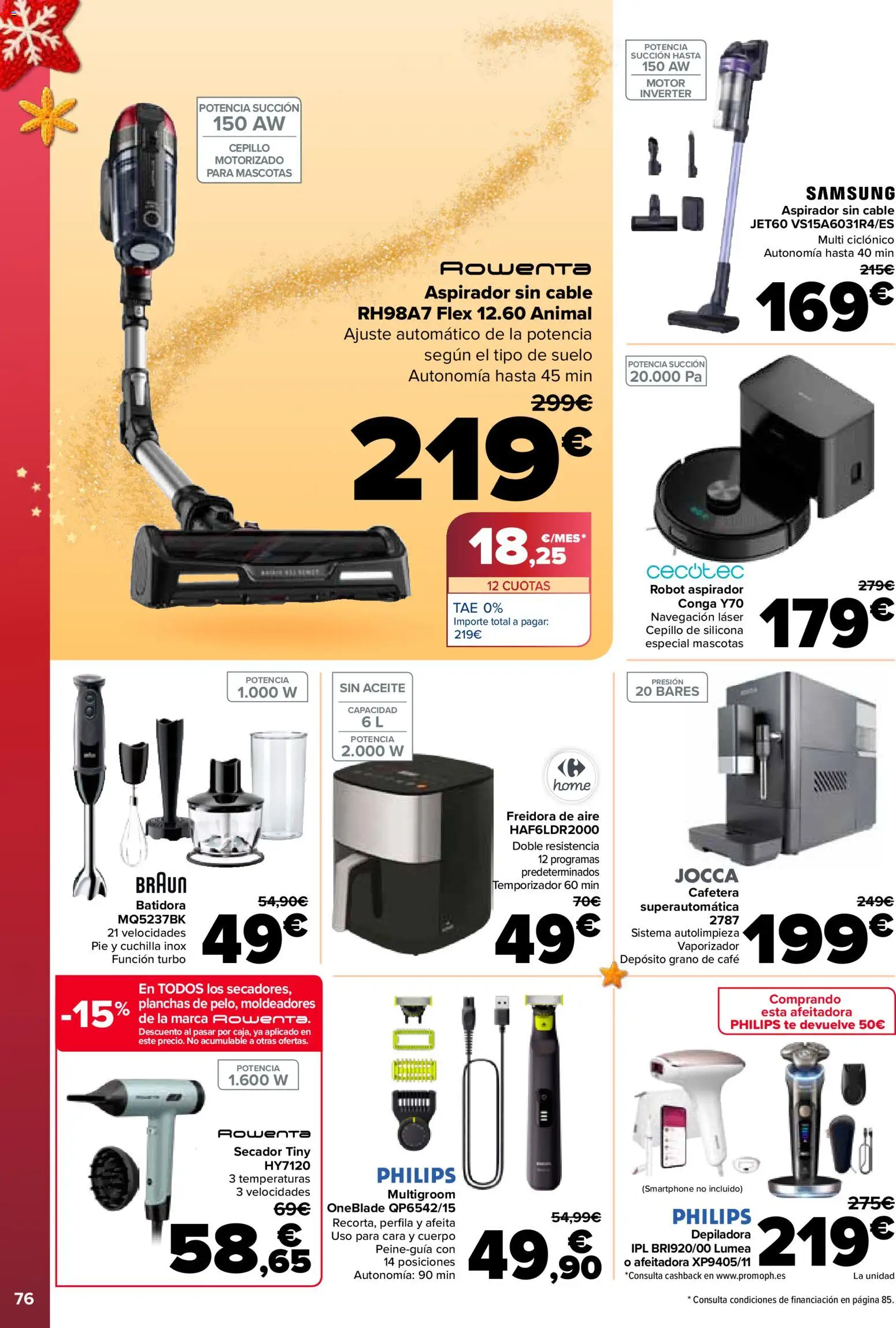 Carrefour folleto │ válido desde el 25.11.2025 | Página: 84 | Productos: Café, Cable, Navegación, Aspirador