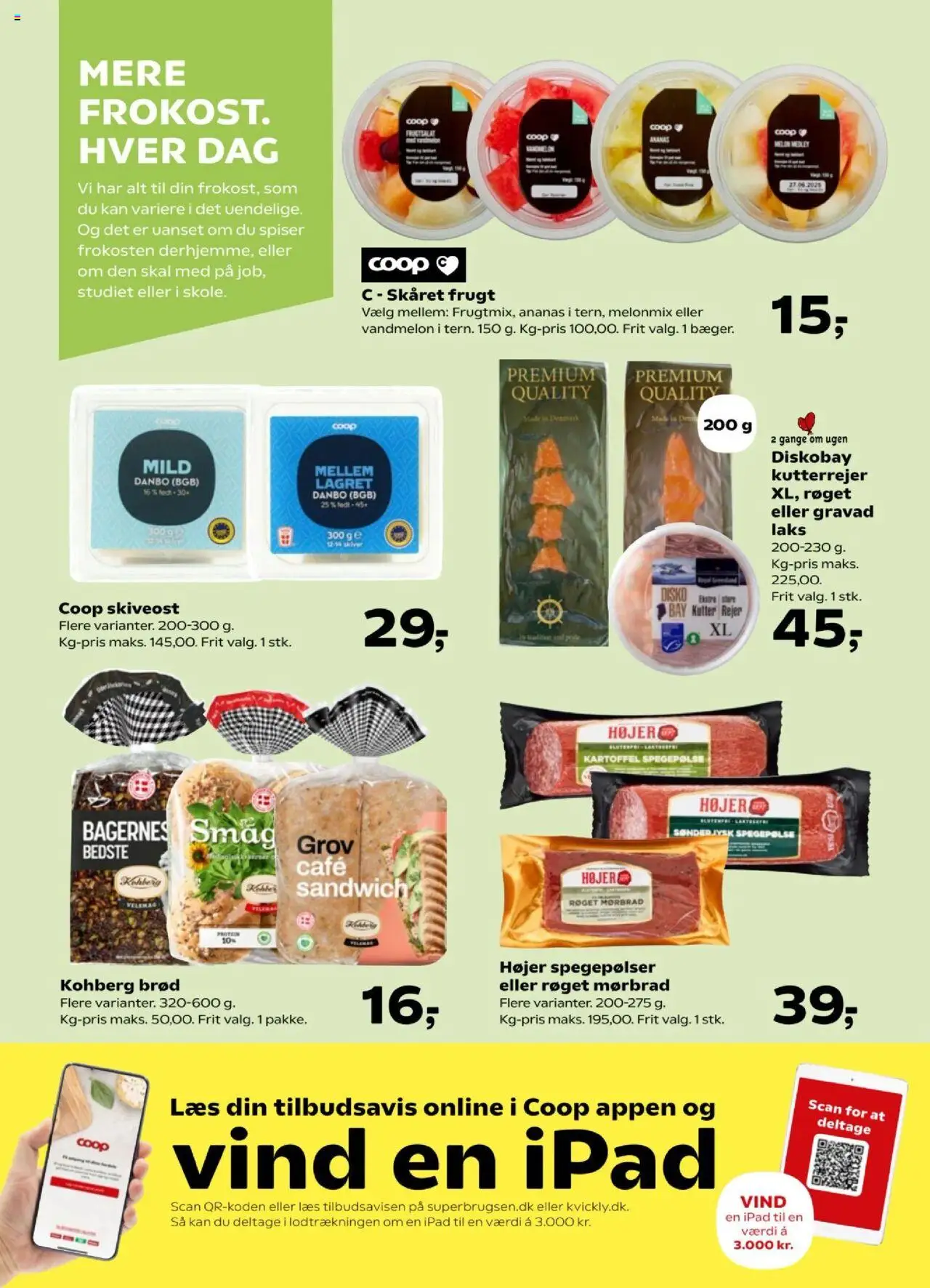Kvickly Tilbudsavis gyldig fra 29.08.2025 | Side: 18 | Produkter: Ananas, Spegepølse, Vandmelon, Rejer